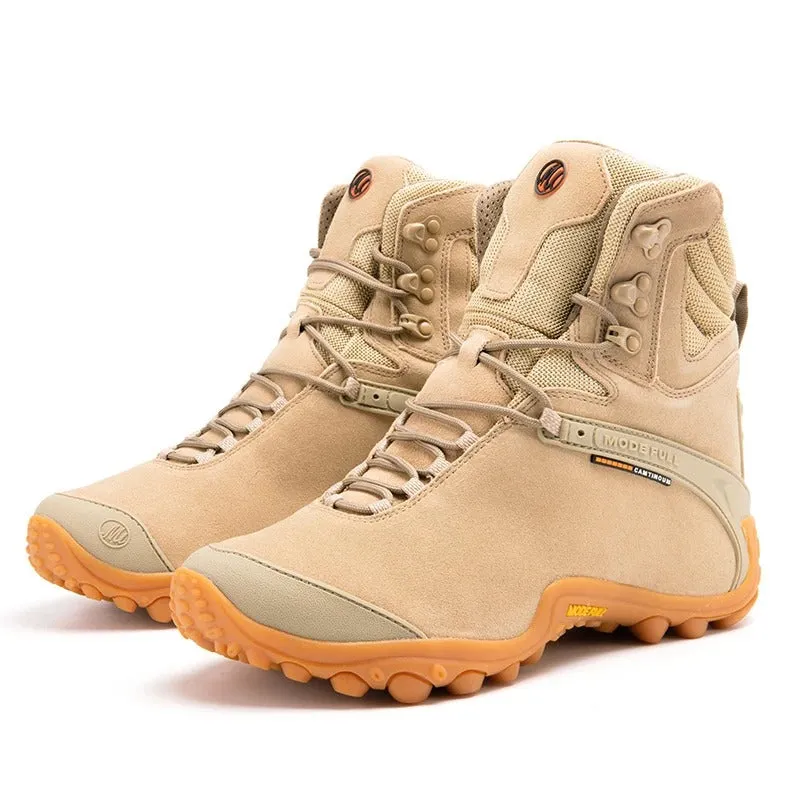 Ashore Shop Unisex Cowhide Lightweight Mountain Sneakers and Boots