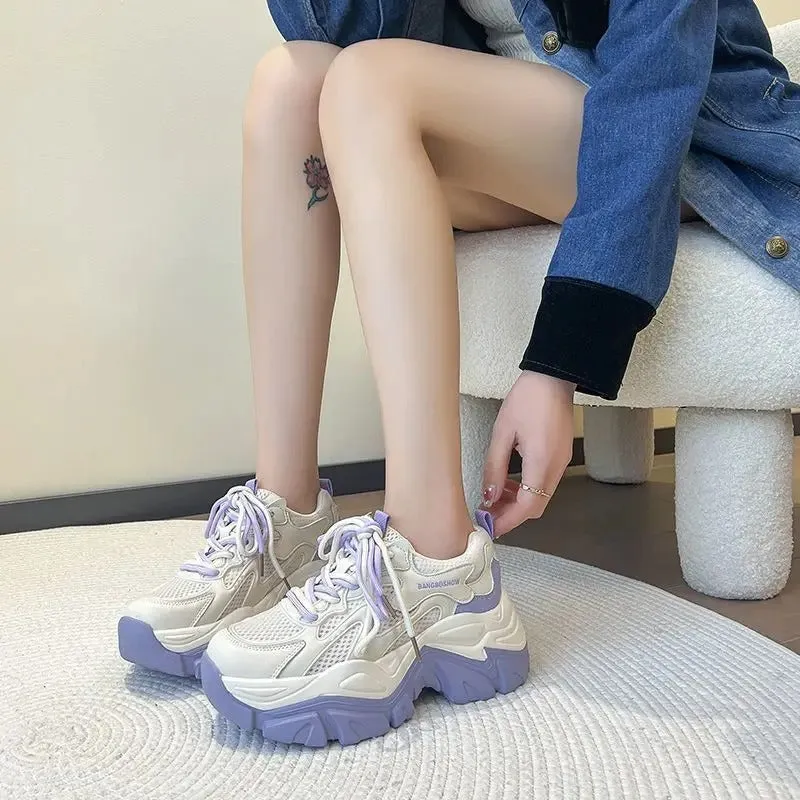 Avalon - Trendy Chunky Platform Sneakers for Women