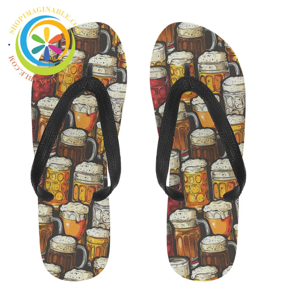 Beer Drinkers Men's & Ladies Flip-Flops