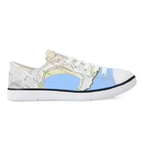 Bondi beach - Low-Top Canvas Shoes