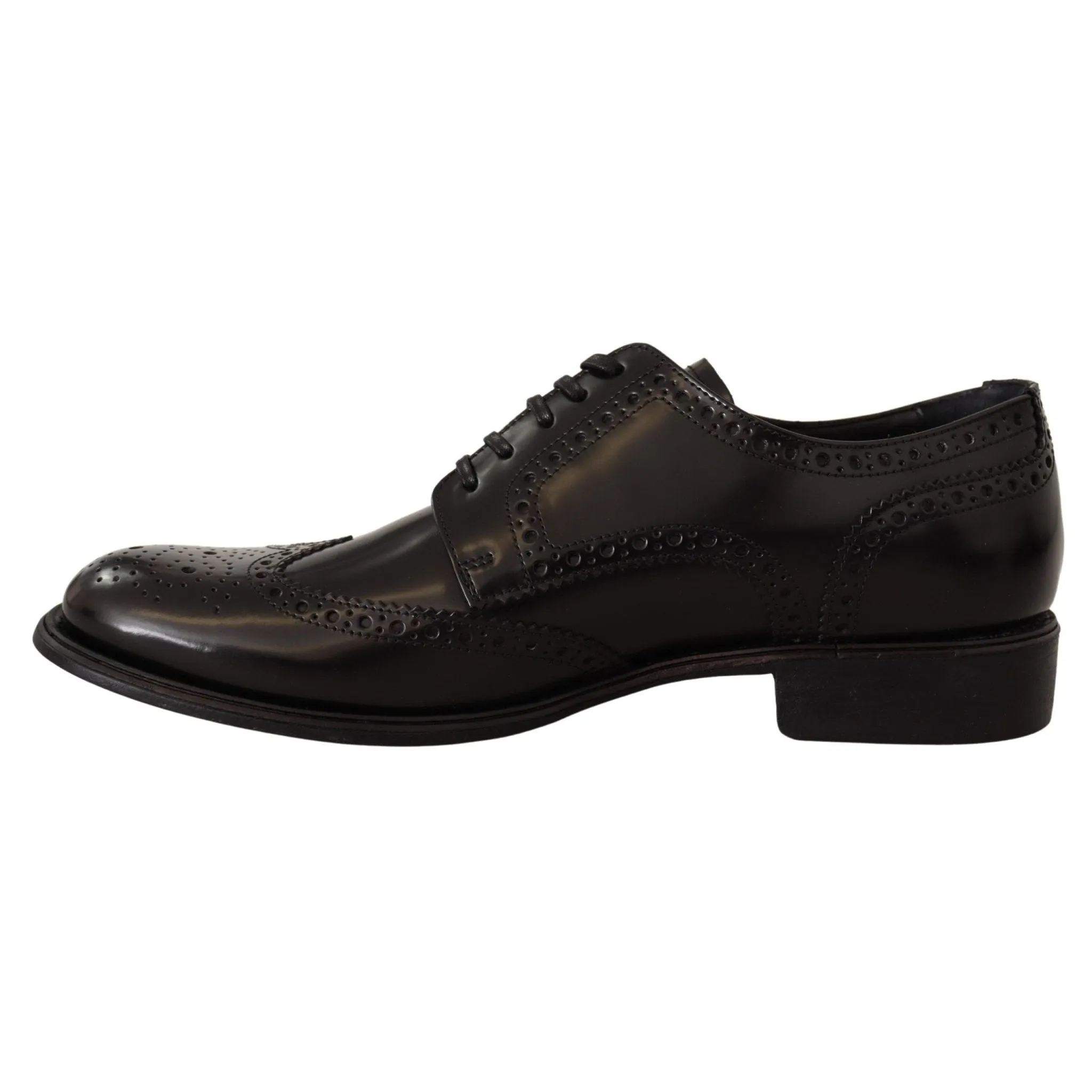 Dolce & Gabbana Elegant Wingtip Derby Oxford Shoes