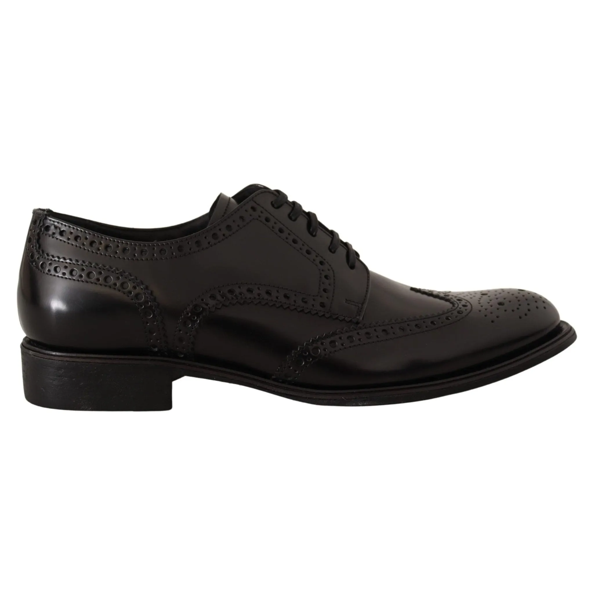 Dolce & Gabbana Elegant Wingtip Derby Oxford Shoes