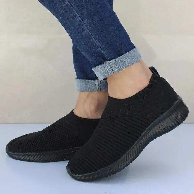 Gwendolyn - Comfortable Knit Sock Sneakers for Women