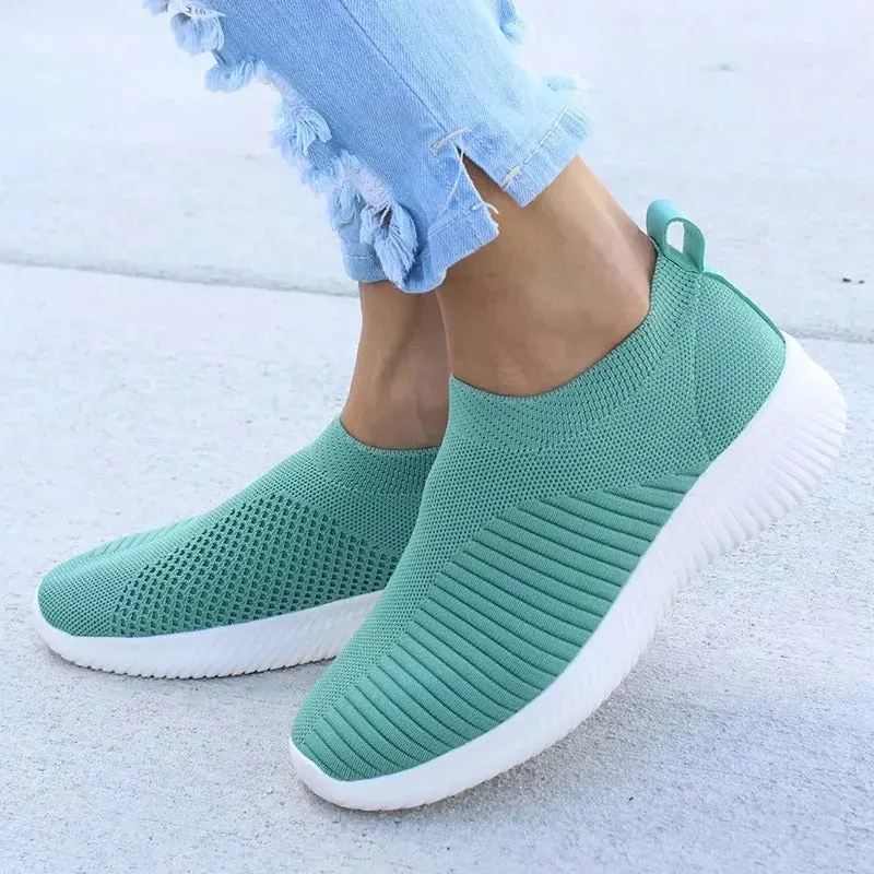 Gwendolyn - Comfortable Knit Sock Sneakers for Women