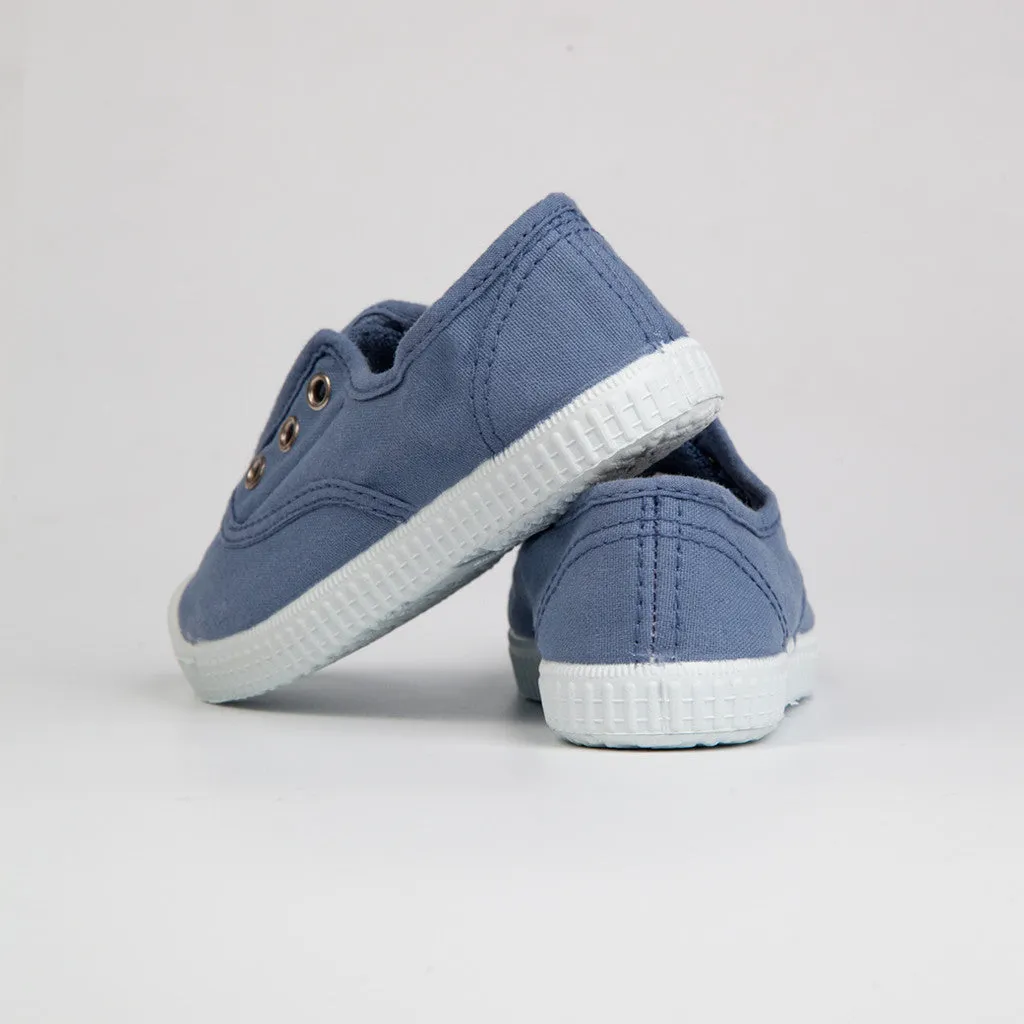 Hampton Canvas Plum - STEEL BLUE (EU 37-43)