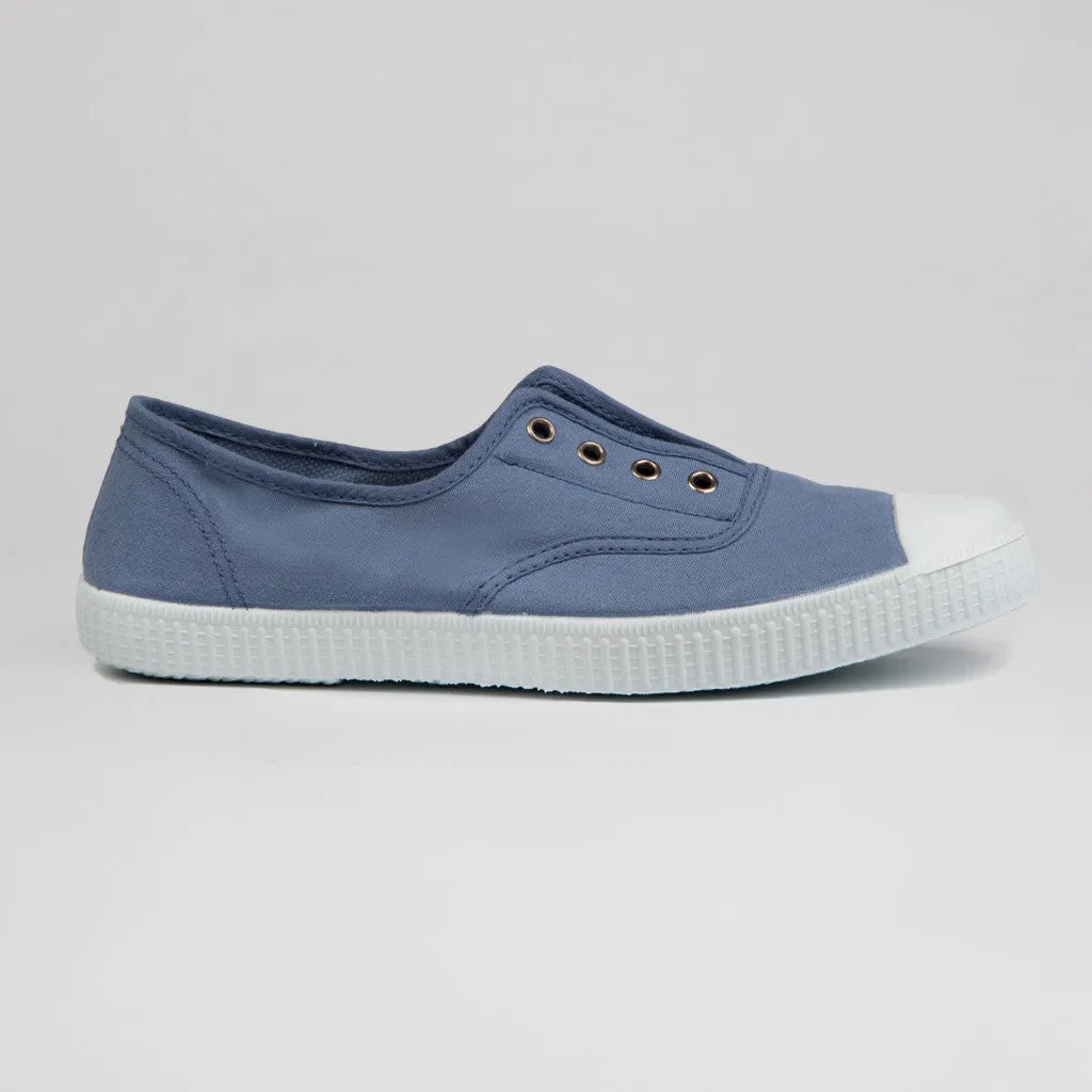 Hampton Canvas Plum - STEEL BLUE (EU 37-43)