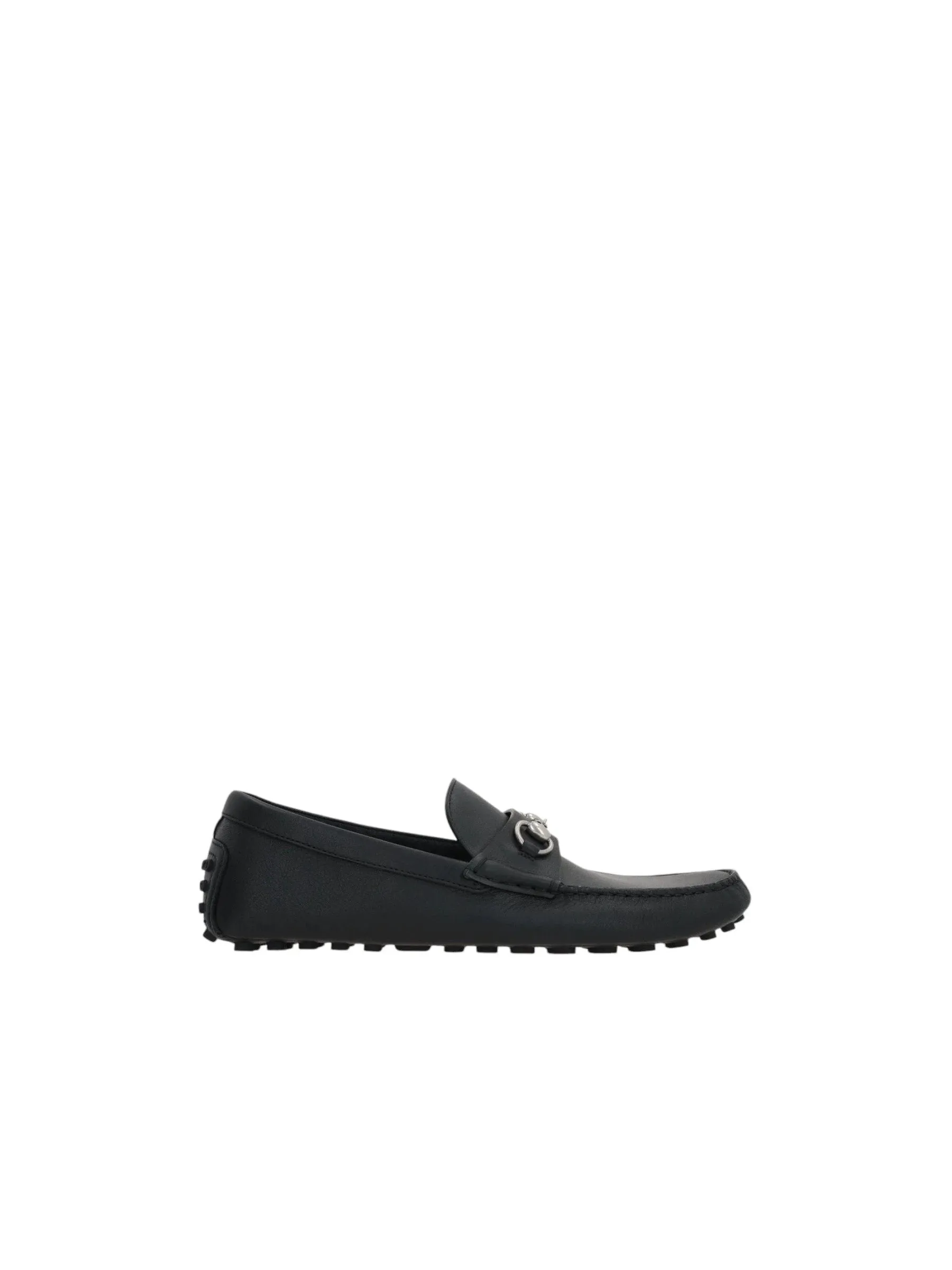 Horsebit Leather Driver Loafers