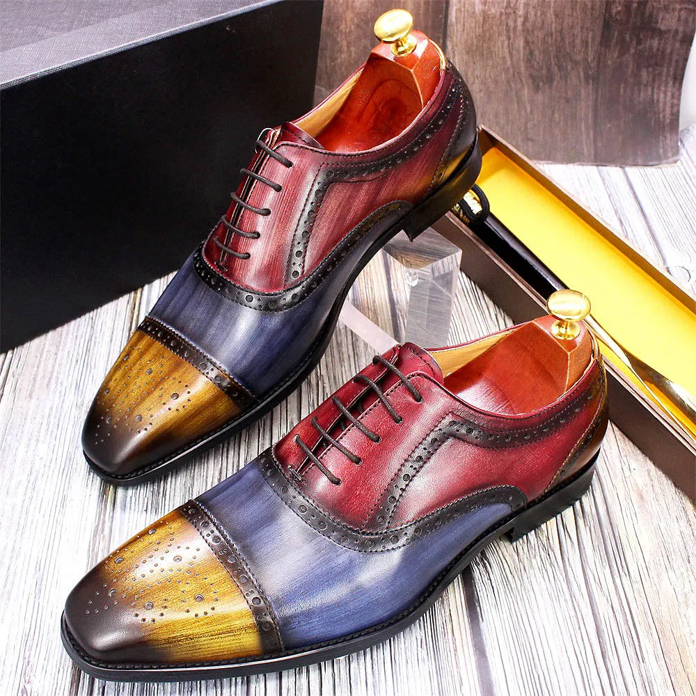 il Gestore -  Luxury Men's Oxford Dress Shoes - Spectator