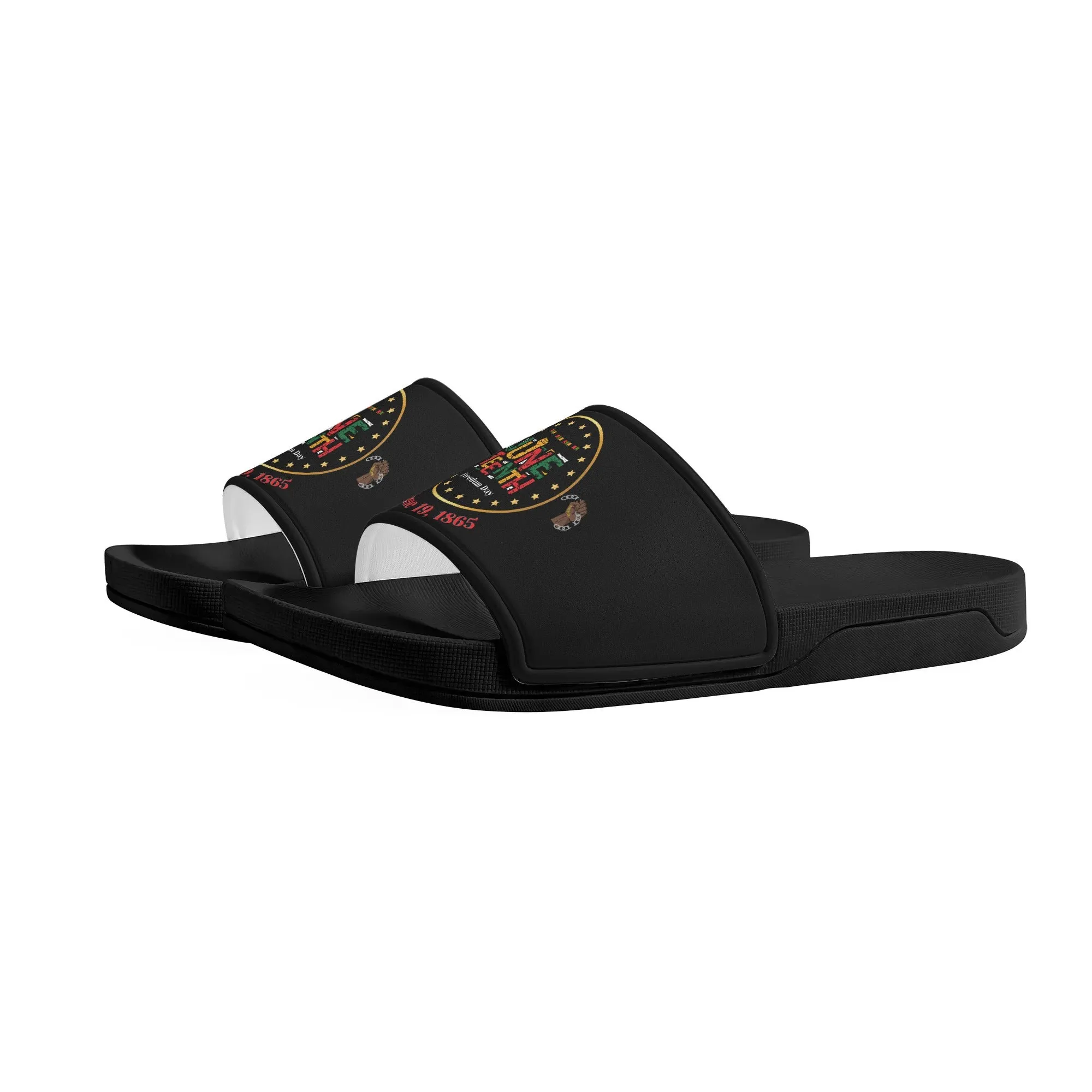 Juneteenth Celebration Mens Slide Sandals