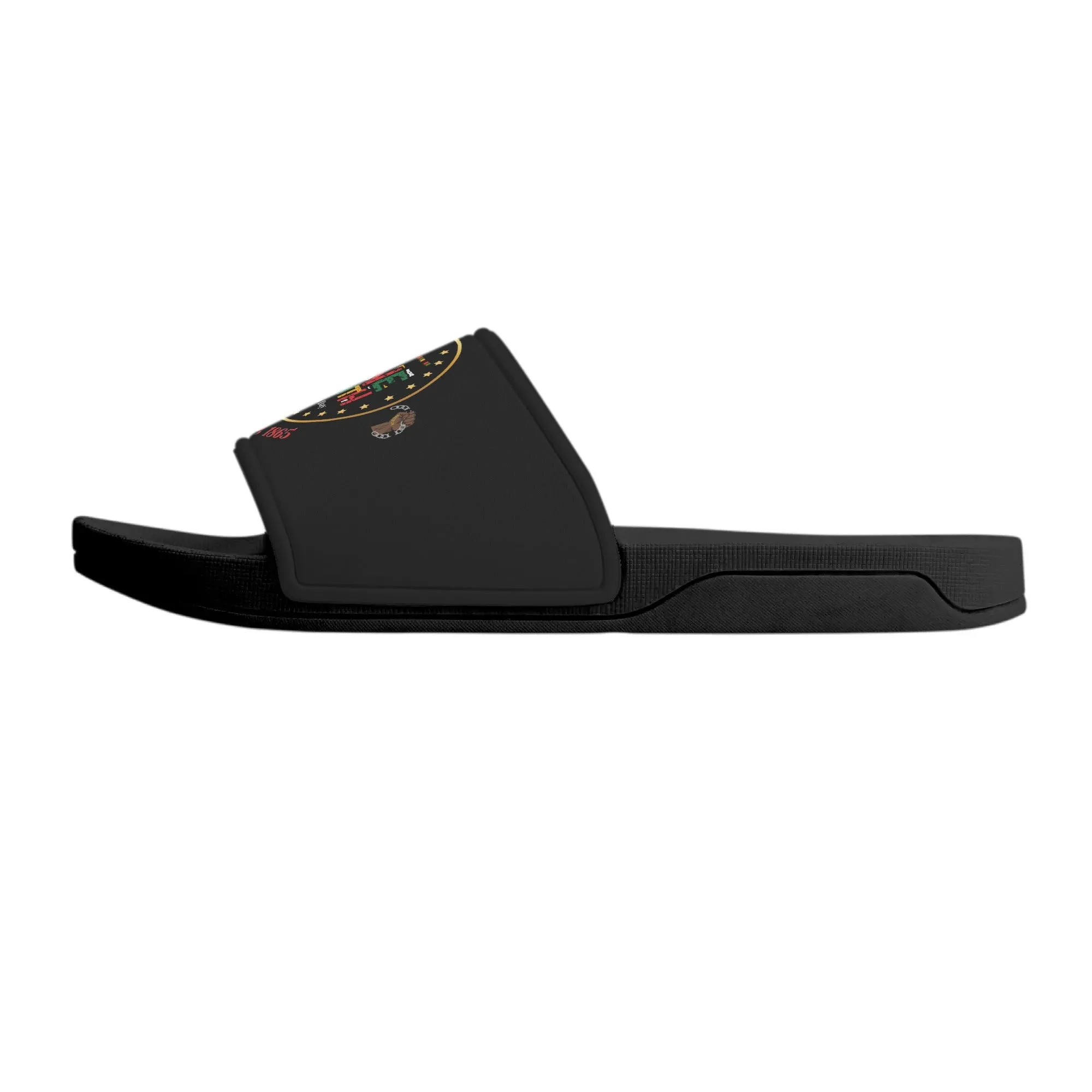 Juneteenth Celebration Mens Slide Sandals