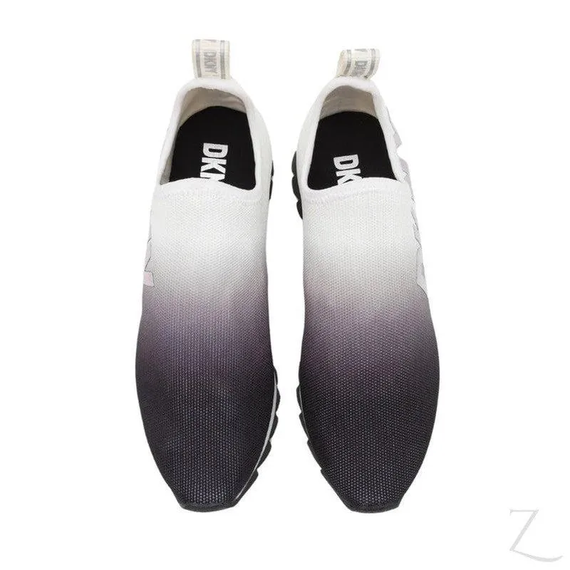 Ladies Two-Tone Comfort Sneakers | Slip On | "Shaka"