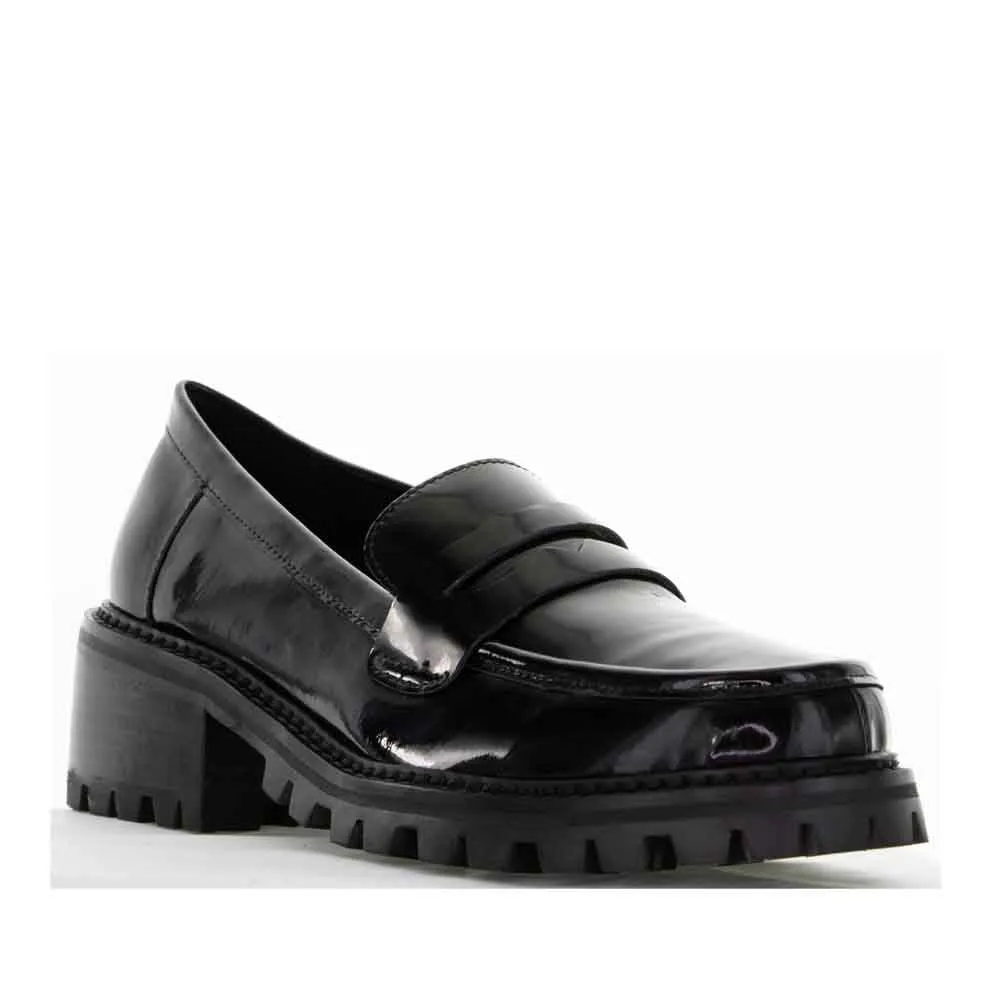 LE SANSA ZOEY BLACK PATENT