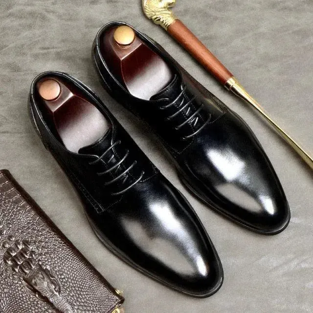 Men  Dress Shoes -  Renzi Oxford Shoes