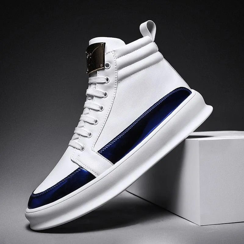 Men's Casual High Top Trendy Sneakers