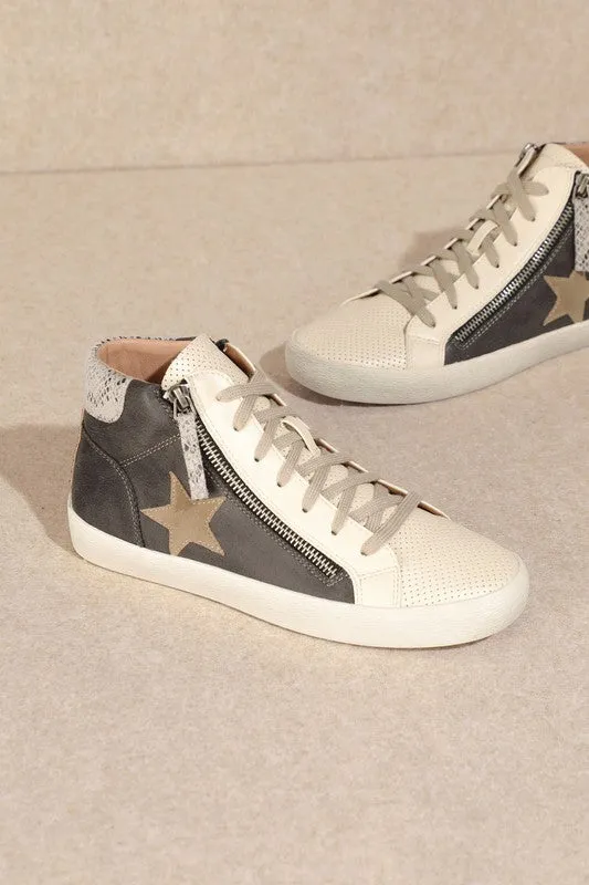 Star High Top Sneakers