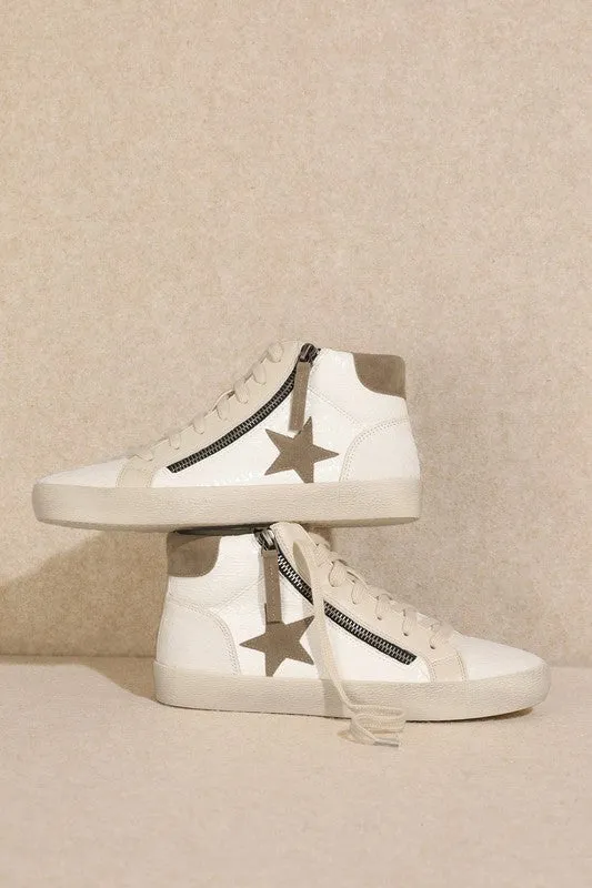 Star High Top Sneakers