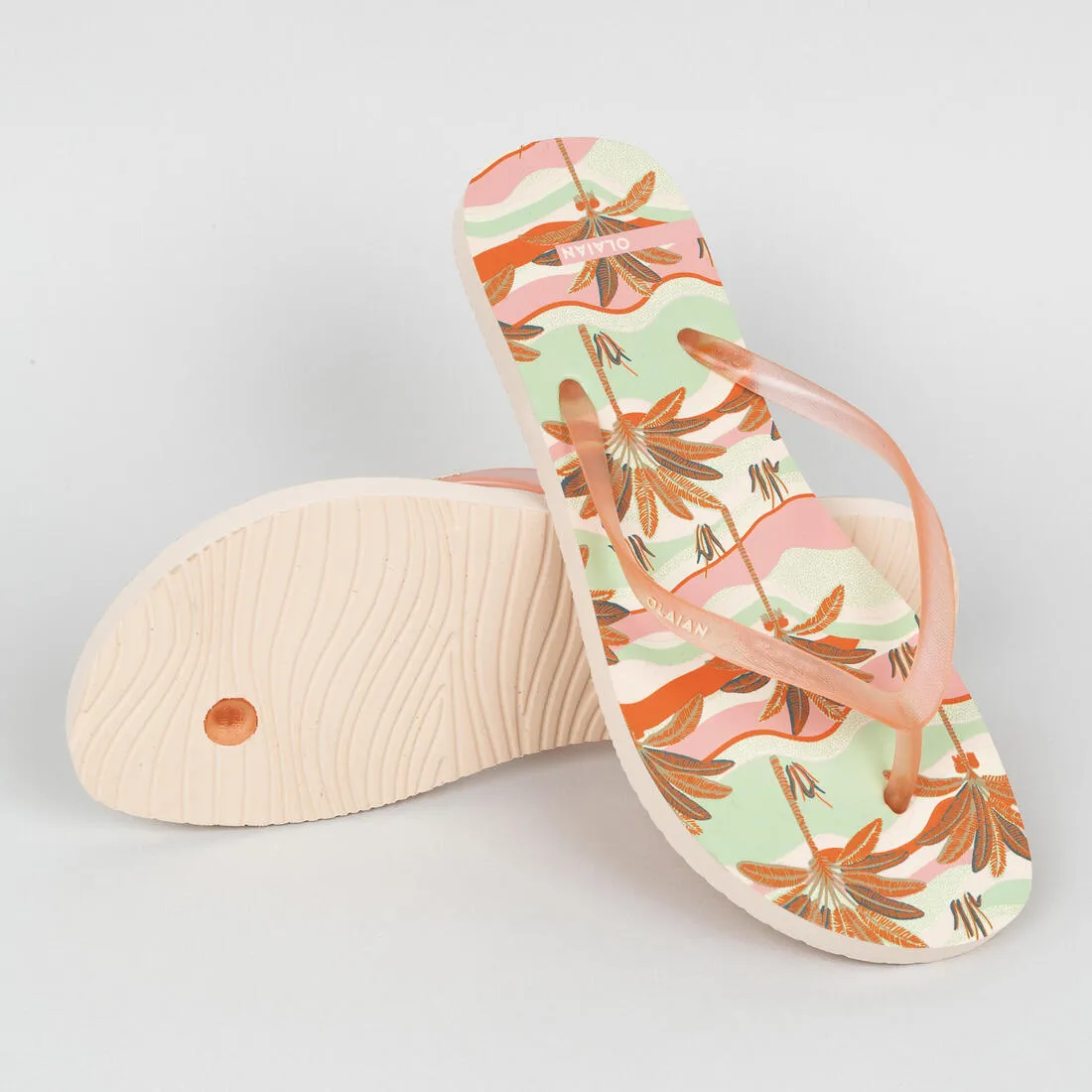 TO 100S Print Women's Flip-Flops - Jbay