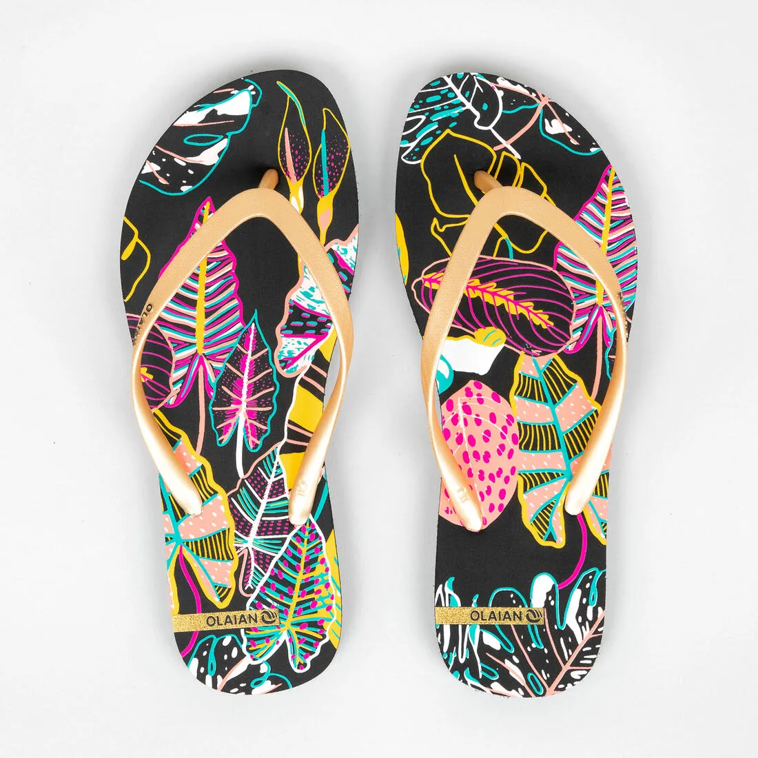 TO 100S Print Women's Flip-Flops - Jbay