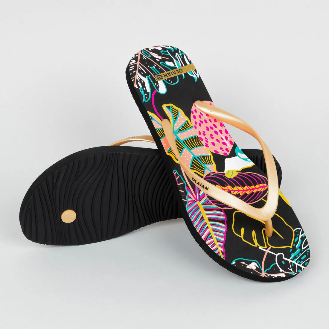 TO 100S Print Women's Flip-Flops - Jbay