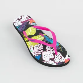 TO 100S PRINT women's flip-flops - Zig