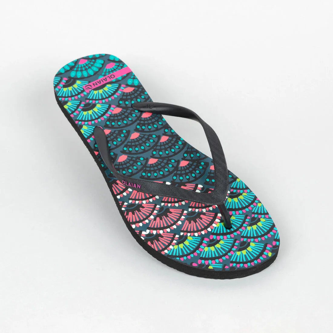 TO 100S PRINT women's flip-flops - Zig