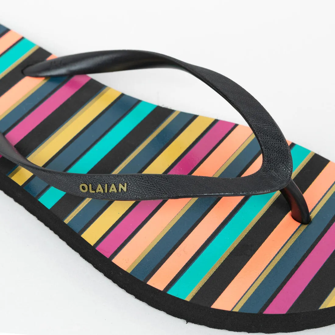 TO 100S PRINT women's flip-flops - Zig