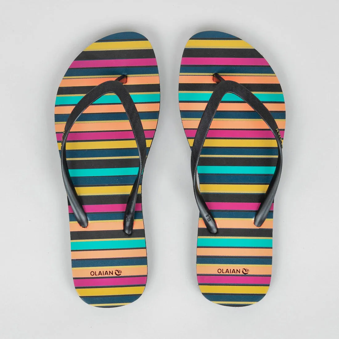 TO 100S PRINT women's flip-flops - Zig