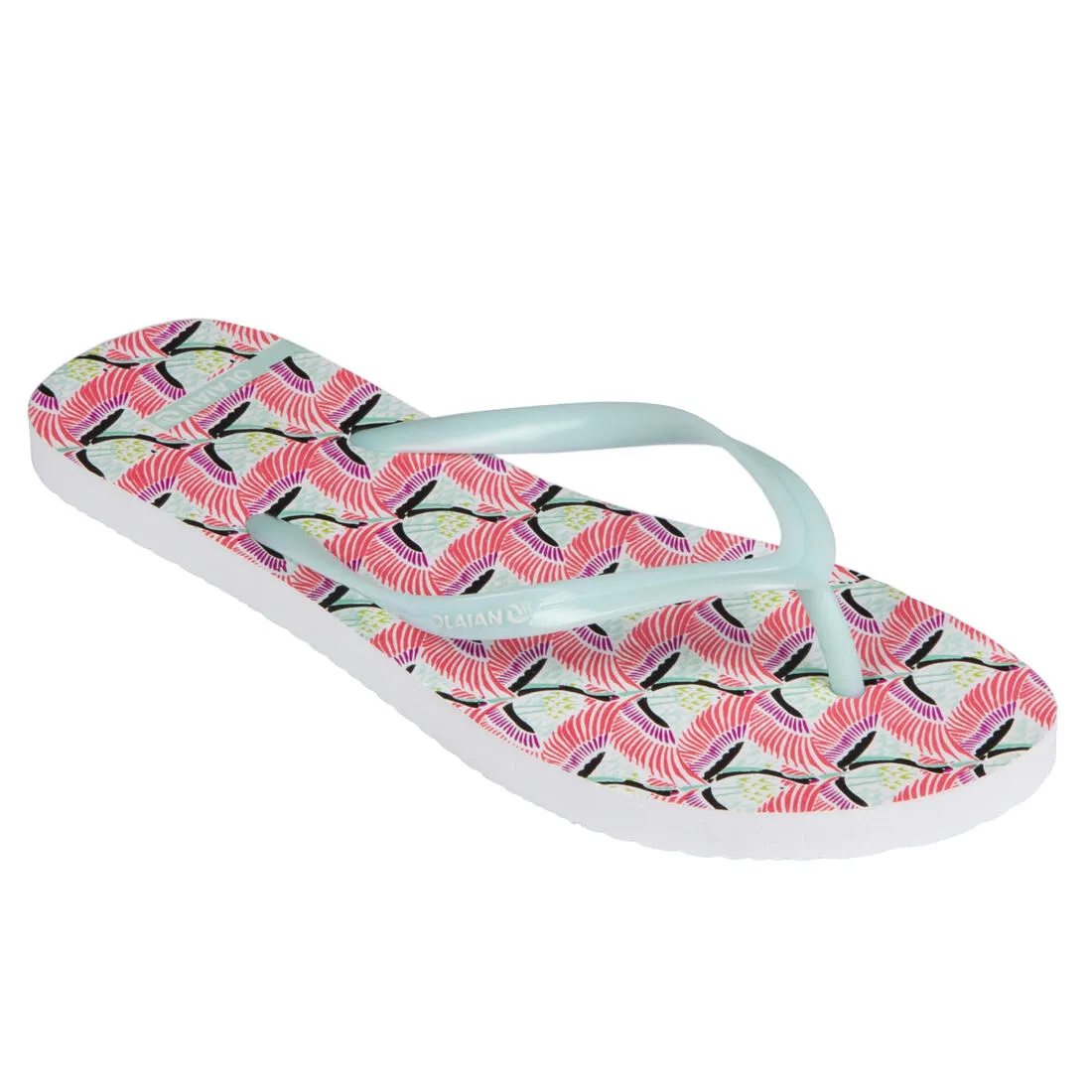 TO 100S PRINT women's flip-flops - Zig