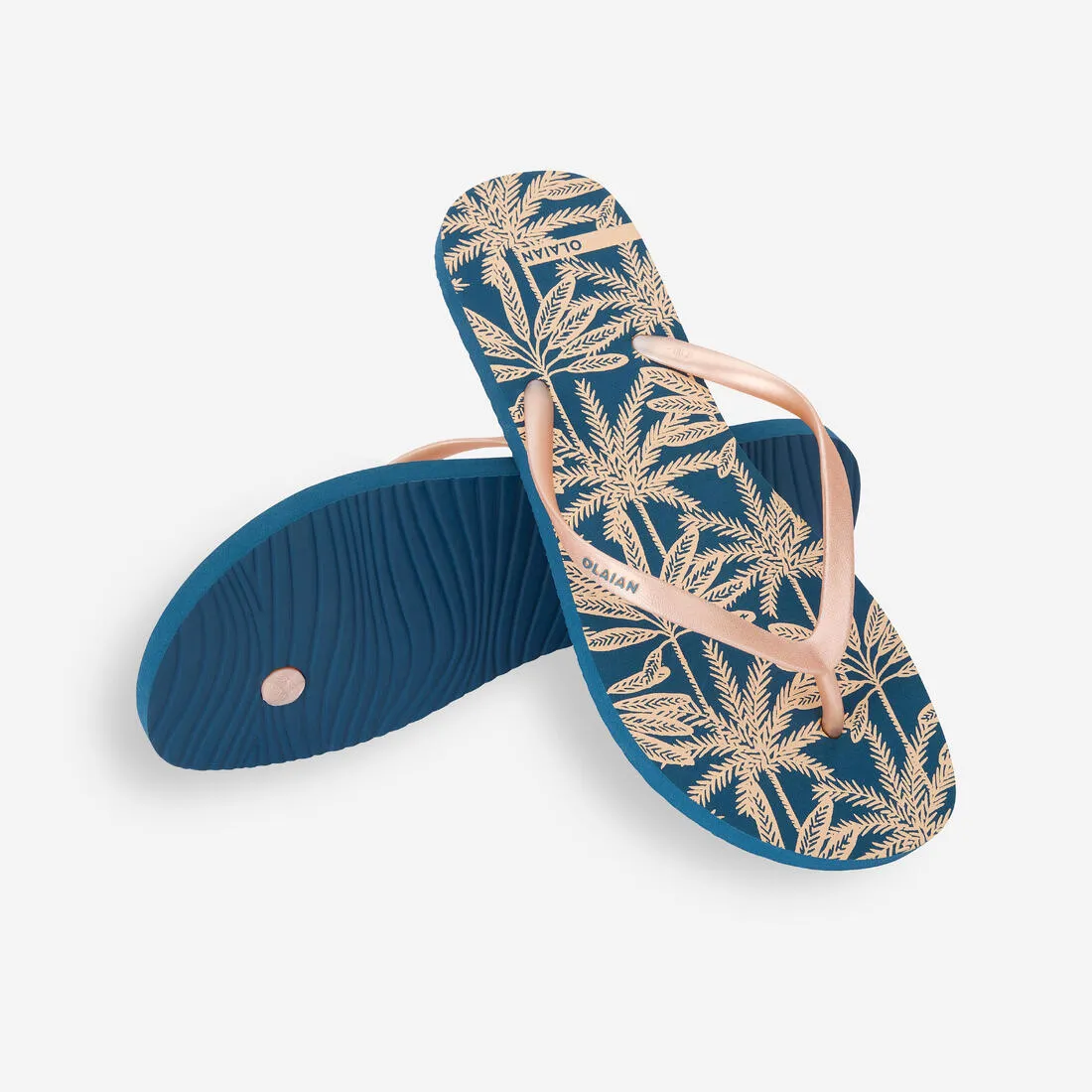 TO 100S PRINT women's flip-flops - Zig