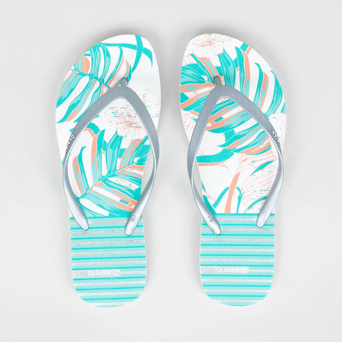 TO 100S PRINT women's flip-flops - Zig