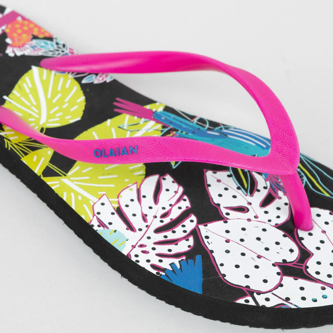 TO 100S PRINT women's flip-flops - Zig