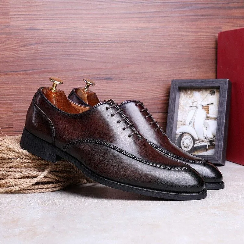 West Louis™ Brogues Retro Gentleman Oxford Shoes