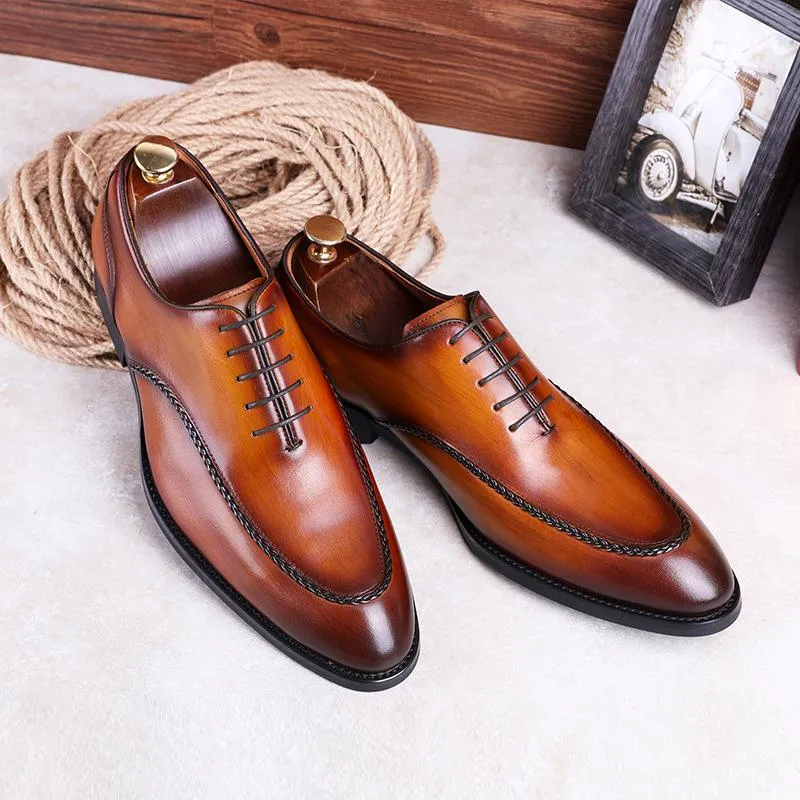 West Louis™ Brogues Retro Gentleman Oxford Shoes