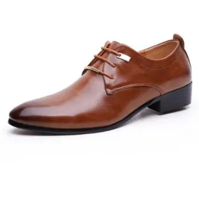 West Louis™ Business Leather Cloth Elegant Design Dress Shoes