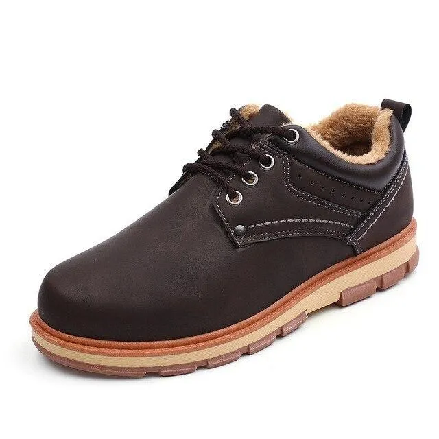 West Louis™ Leather Flat Oxfords Shoes