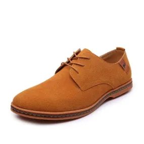 West Louis™ Suede Leather Oxford Shoes