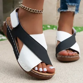 Women Sandals Wedge Heeled Sandals For Summer Shoes