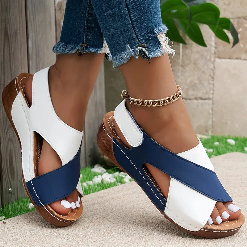 Women Sandals Wedge Heeled Sandals For Summer Shoes