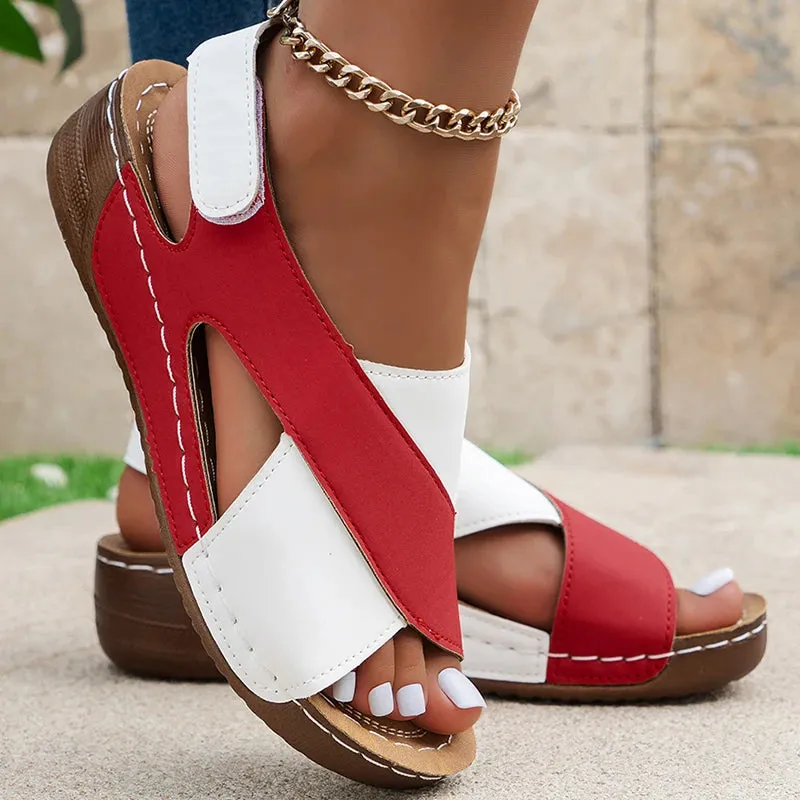 Women Sandals Wedge Heeled Sandals For Summer Shoes