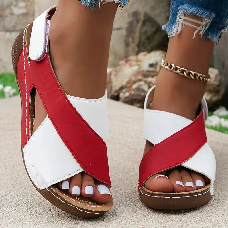 Women Sandals Wedge Heeled Sandals For Summer Shoes